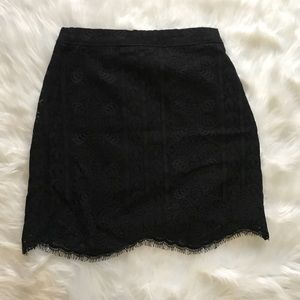 Black skirt